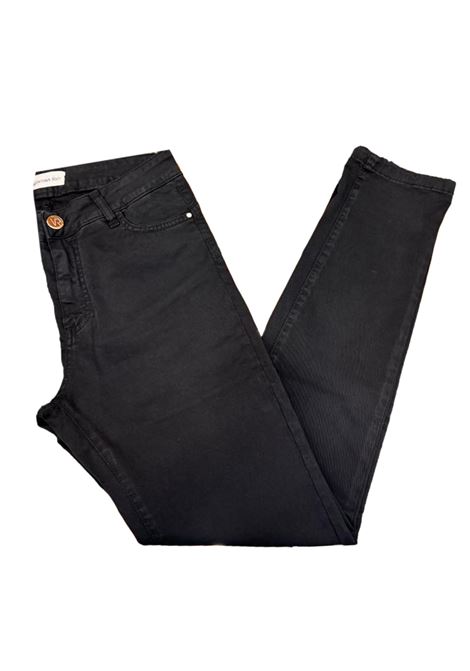 SKINNY-FIT GABARDINE TROUSERS VALENTINA RIO | Trousers | V3253/04001